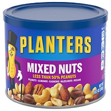 10.3oz Planters Mixed Nuts $2.99 or Wonderful In-Shell Pistachios: 16oz  Lightly Salted or No Salt or 14oz Sweet Chili $4.99 + Free Store Pickup Orders $10+