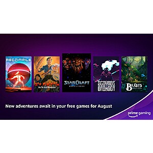 Prime Gaming (PCDD): StarCraft: Remastered, Beasts of Maravilla Island & More Free & More (Amazon Prime Members Only)