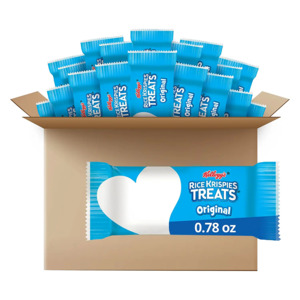 Rice Krispies Treats Marshmallow Snack Bars, Kids Snacks, School Lunch, Original (54 Bars) - $9.89 /w S&S - Amazon