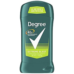 Walgreens Pickup: 2.7oz-3oz. Degree Antiperspirant Deodorant (various scents) 2 for $1.35 + Free Store Pickup on $10+