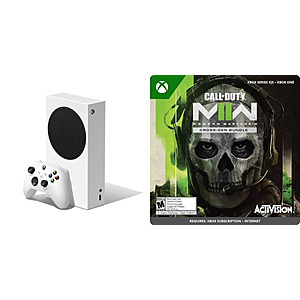 Free Call of duty Modern warfare II with Xbox Series S Console - $299.99 at Target