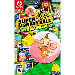 Super Monkey Ball: Banana Mania (Nintendo Switch) $14.90
