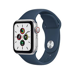 Apple Watch SE 40mm GPS + Cellular w/ Sport Band (1st Gen, Space Gray, Silver or Gold) $199 + Free Shipping