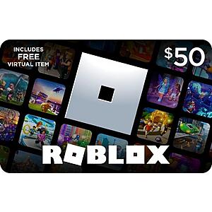 Costco Members: $100 Roblox Game Card Gift Card (Digital) $80 & More