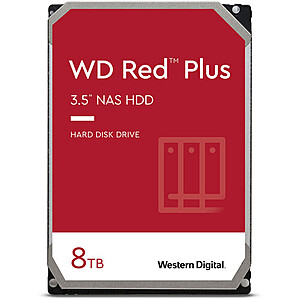 Western Digital WD Red Plus 3.5" NAS Internal Hard Drive: 10TB $160, 8TB $130 + Free Shipping