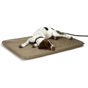 25" x 36" K&H Lectro-Soft Outdoor Heated Dog & Cat Bed (Tan, Large) $44.65 + Free Shipping