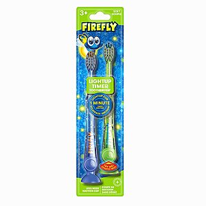 Select Accounts: 2-Count Firefly Light -Up Timer Kids Toothbrush w/ Suction Cup $2.40