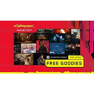 Cyberpunk 2077 & Phantom Liberty Goodies Collection (PC Digital Download) FREE via gog