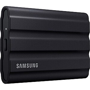 4TB Samsung T7 Shield USB 3.2 Gen2 IP65 Portable Solid State Drive (Black) $200 + Free Shipping
