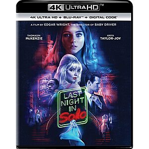 Last Night in Soho (4K Ultra HD + Blu-ray + Digital) $8.99 @ Amazon