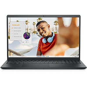 Dell Inspiron 15 Laptop: 15.6" 1080p Touch, AMD Ryzen 5 7530U, 8GB RAM, 512GB SSD $308.70 + Free Shipping