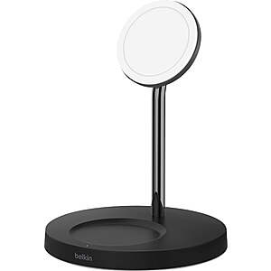 Belkin BOOSTCHARGE PRO 3-in-1 Wireless Charging Pad w/ MagSafe (Black or White) $70 & More + Free Shipping
