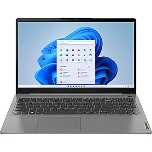 Lenovo IdeaPad Slim 3i Laptop: 15.6" FHD Touchscreen, Core i3-1115G4, 8GB RAM, 256GB SSD $279.99 + Free Shipping