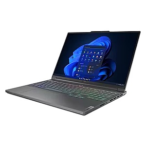 Legion Slim 7 Laptop: 16" WQXGA, Ryzen 7 7840HS, 512GB SSD, 32GB RAM, RTX 4060 $1293 + Free Shipping