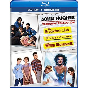 John Hughes Yearbook Collection (Blu-ray + Digital) $9.34 + Free Shipping