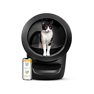 Whisker Litter-Robot 4 WiFi Covered Self-Cleaning Cat Litter Box + $100 Points $700 or less + Free Shipping