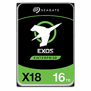 16TB Seagate Exos X18 3.5" 7200 RPM Internal Hard Drive (Recertified) $148 + Free S/H