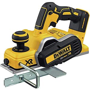 DEWALT 20V MAX Planer, 30,000 Cuts Per Minute, 2 mm Cut Depth, Brushless Motor, Bare Tool Only (DCP580B) - $159.16 Amazon