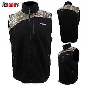 Field Supply: Rocky Full-Zip Fleece Vest $14 & More + Free S/H $25+