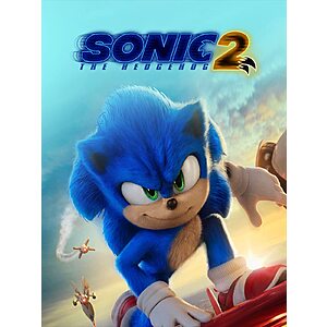 Sonic the Hedgehog 2 (2022) (4K UHD Digital Film) $5