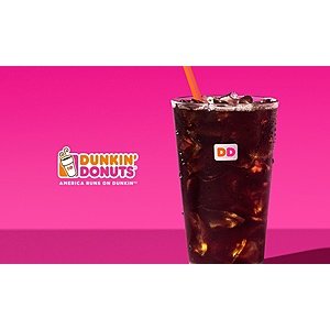 Dunkin' Donuts: First Qualifying Transaction: Up to $3 Back  Free
