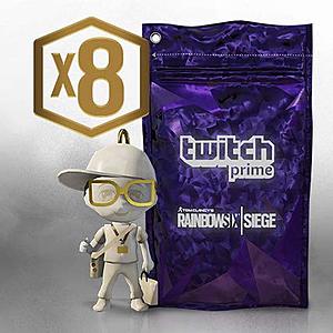 Twitch Prime Members: Rainbow Six Siege: 8x Loot Boxes + 1 Legendary Chibi Charm (for September) Free & More