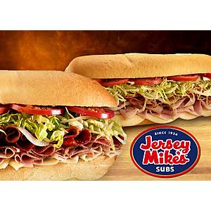 Jersey Mike's 20% off online order