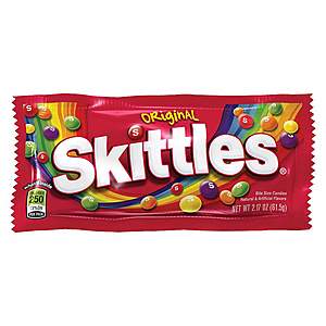 Coupon Towards Free Skittles Singles Pack (1.8oz-2.17oz.) Free (Facebook Required)
