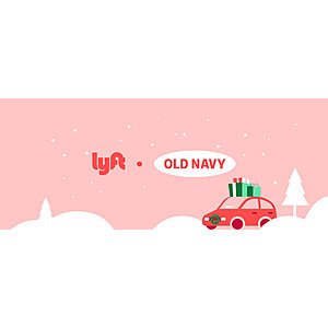 Lyft is offering free rides to and from Old Navy stores for shoppers using the Buy Online, Pickup In-Store feature on Dec. 15 and Dec. 22