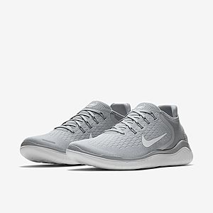 Nike Free RN 2018 Men's Running Shoes (Wolf Grey) $56.25 + Free S/H w/ Nike+ Acct