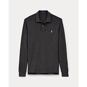 Ralph Lauren Additional 40% off Select Sale: Men's Classic Fit Long-Sleeve Polo $19.79, Big Boys' Cotton T-Shirt $5.39, Women's Puff-Sleeve Jersey Top $13.79, More + free shipping