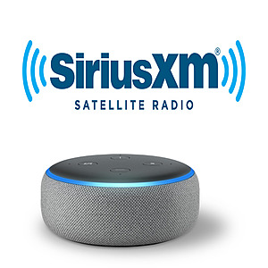 SiriusXM Select Package $5/month for 12 months + free Amazon Echo Dot $60