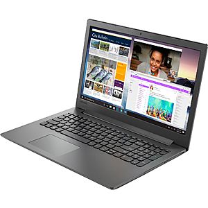 Lenovo 130-15AST 15.6" Laptop: A9-9425, 4GB RAM, 128GB SSD, Radeon R5 Graphics $210 + Free Shipping