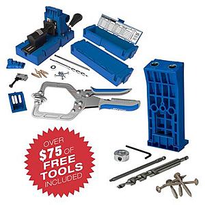 Kreg K5 Master kit with Kreg Jig HD for $169 w/ $5.95 shipping, $14 tax and $15 rebate