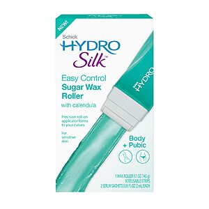 Schick Hydro Silk Sugar Wax Roller for Body Hair Removal Wax 2 for $8.95 ($4.46 Ea) w/ Subscribe & Save + Free Shipping w/ Prime or on $35+
