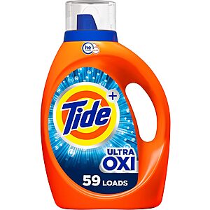92-Oz Tide Laundry Detergent Liquid Soap (Ultra Oxi or April Fresh Scent) $9.32 w/ S&S + $2.20 Amazon Credit + Free Shipping w/ Prime or on $35+