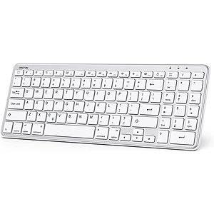 OMOTON Ultra Slim Wireless Bluetooth iPad Keyboard w/ Numeric Keypad $16 + Free Shipping