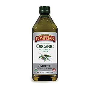 Pompeian USDA Organic Smooth Extra Virgin Olive Oil, First Cold Pressed, Smooth, Delicate Flavor, 24 FL. OZ.~$5.95 After Coupon & S&S @ Amazon~Free Prime Shipping!