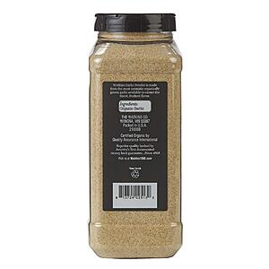 Watkins Gourmet Spice, Organic Garlic Powder, 22.0 oz. Bottle~$9.60 @ Amazon~Free Prime Shipping!