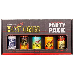 Hot Ones Hot Sauce Party Pack (5 oz., 5 pk.) ymmv  - $9.91