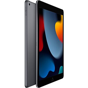 64GB Apple 10.2" iPad WiFi Tablet (9th Gen, Space Gray or Silver) $249 + Free Shipping