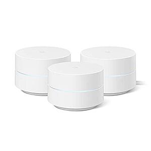 $75.81: Google Wifi - AC1200 - Mesh WiFi System - Wifi Router - 4500 Sq Ft Coverage - 3 pack