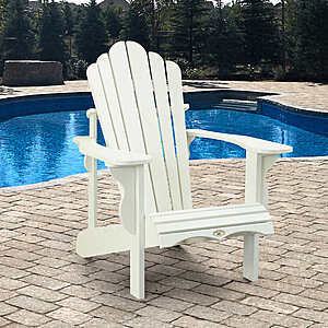 Leisure Line Classic Adirondack Chair by Tangent - $134.99 w/FS online, possibly lower in store - Costco