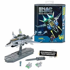 39-Piece Snap Ships Sabre XF-23 Interceptor Toy Building Kit $4.25 + Free Store Pickup