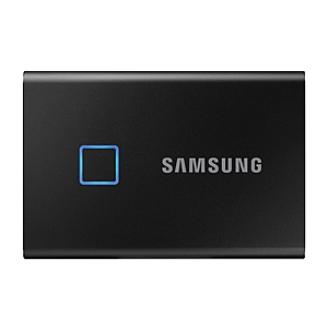 Samsung EDU/EPP: 2TB Samsung T7 Touch Portable SSD w/ USB 3.2 (Black) $89.99. FREE SHIPPING