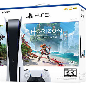 Verizon customers: Sony PlayStation 5 Console with Horizon Forbidden West $549.99