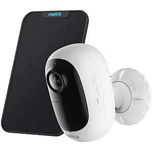 Reolink Argus 2E Truly Wire-Free, Battery or Solar Powered IP 1080P Security Camera $76.64