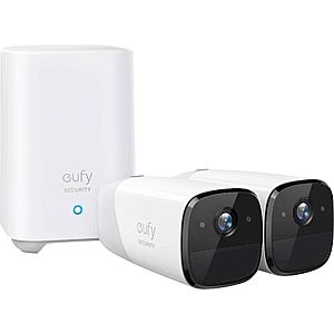 Eufy - eufyCam 2 Pro 2K 2-Camera Security System - $250 BestBuy; eufyCam 2 Pro camera $100