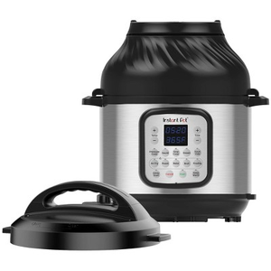 Instant Pot 6qt Duo Crisp 11-in-1 Electric Pressure Cooker with Air Fryer Lid $80
