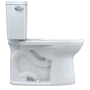 Toto Drake 1.28 GPF Two Piece Elongated Toilet, Standard Height (CST776CEG#01) $241.59